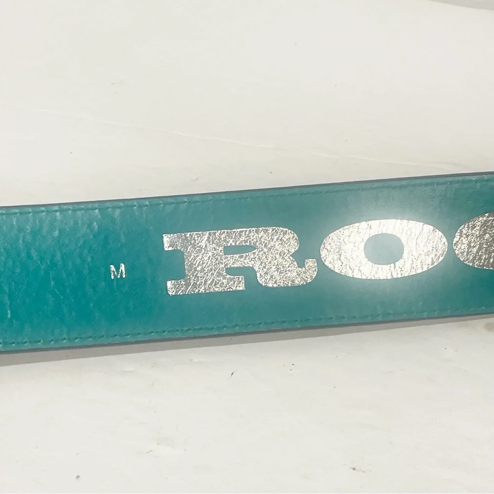 Rock Rebel Size Medium Multi Colored‎ Painted Owl Printed Belt